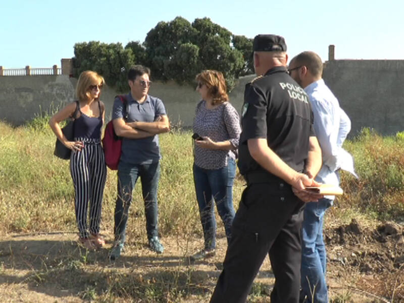Estefanía Jurado afirma que la rápida actuación municipal al aviso de Caepionis evitó daños importantes en el yacimiento de El Olivar