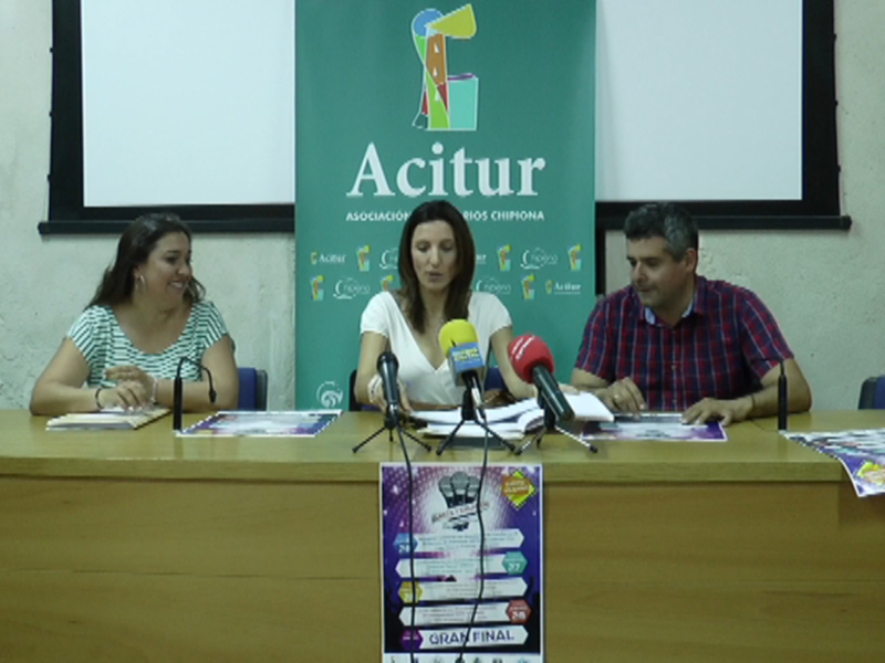 El Ayuntamiento y ACITUR presentan oficialmente el certamen musical “Canta y encanta” que comienza el lunes 26 de junio.