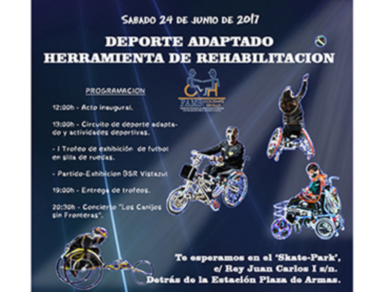 FAMS-COCEMFE Sevilla celebrará la jornada ‘Deporte adaptado y Herramienta de rehabilitación’