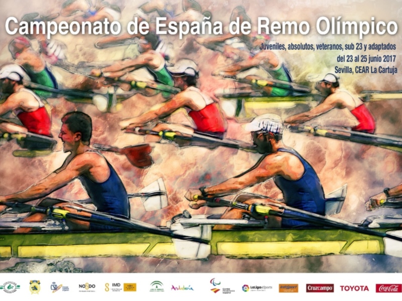 Presentación de los Campeonatos de España de remo olímpico