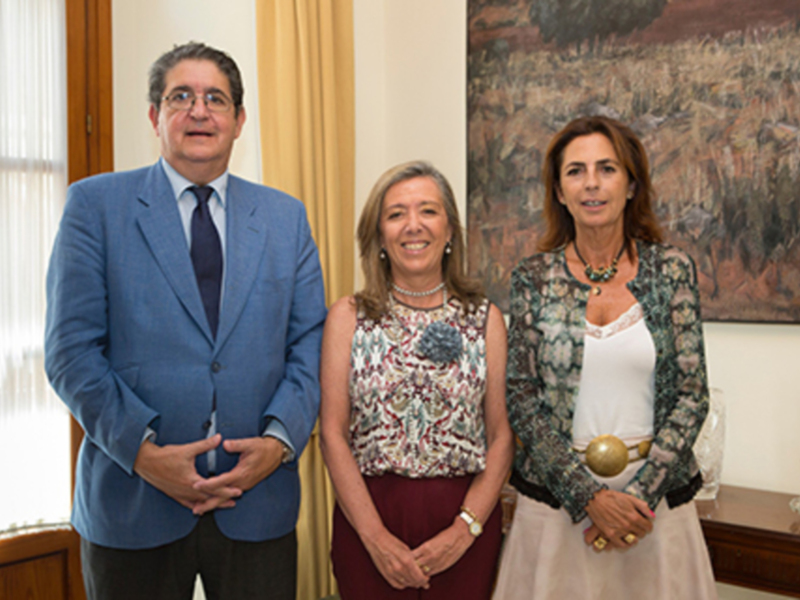Visita institucional al Colegio de Abogados   de la nueva Secretaria Coordinadora Provincia