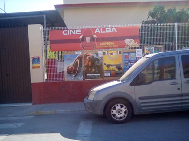 Cine, actuaciones y espectáculos en el Colegio "Virgen de Regla", Chipiona