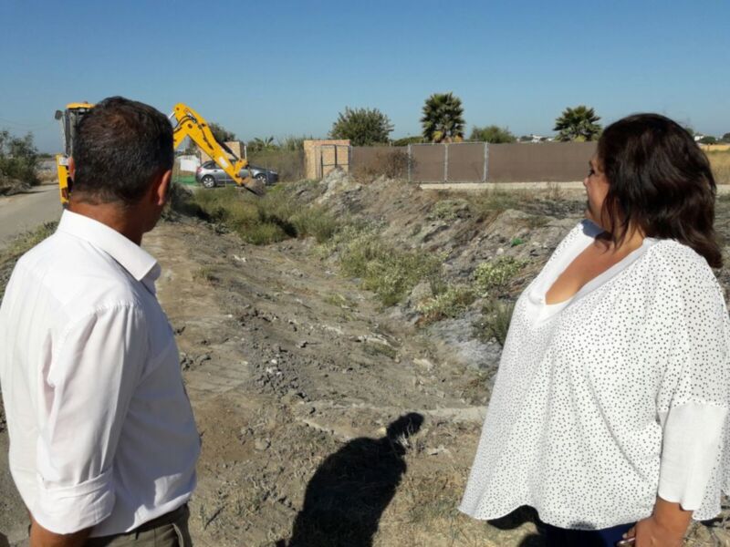 Agricultura realiza trabajos de limpieza y restauración de arroyos y cauces como medida preventiva ante la llegada de las primeras lluvias.