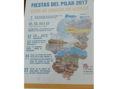 Fiestas del Pilar 2017 Casa de Aragón en Sevilla