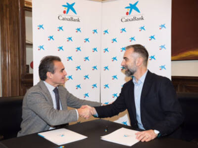 Firma convenio Caixabannk Teatro de la Maestranza