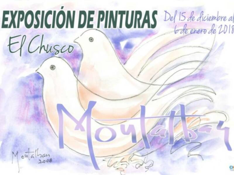 La sala de exposiciones de El Chusco cierra el año con la pintura de Diego Montalbán