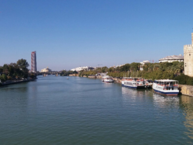 La exposición, Guadalquivir, mapas y relatos de un río