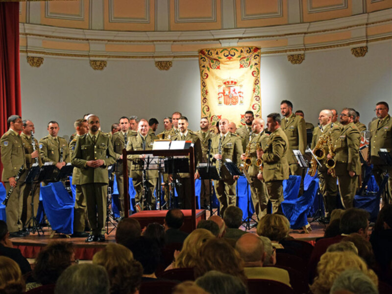 La Cátedra General Castaño celebró un concierto  solidario de Navidad.