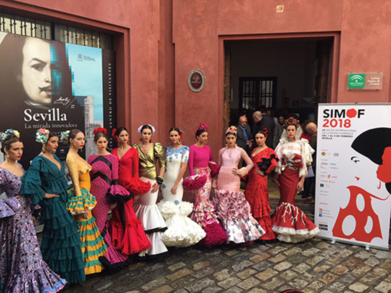 El Salón Internacional de la Moda Flamenca, SIMOF 2018, acoge 32 desfiles  con más de 50 diseñadores