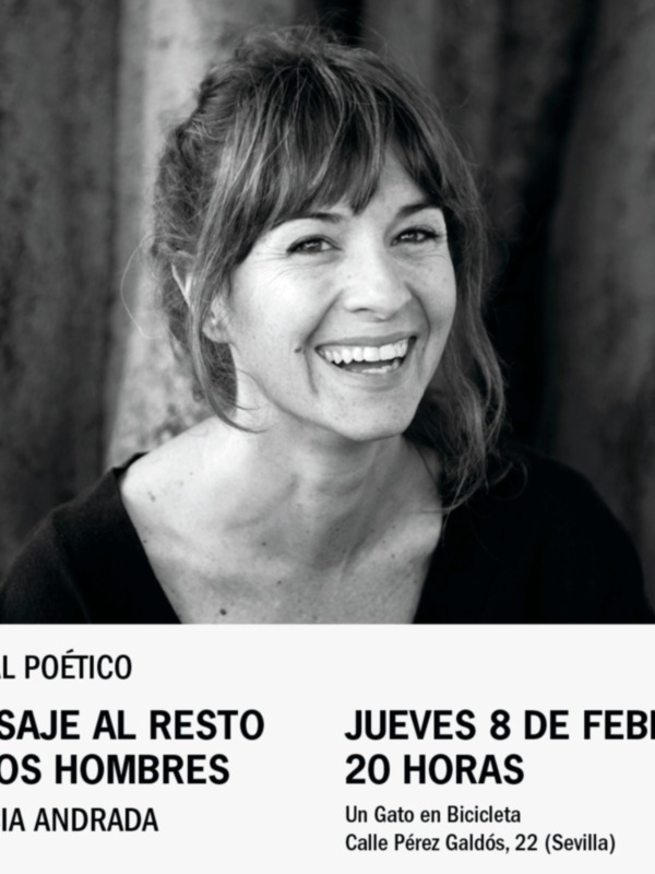 Patricia Andrada recitará por primera vez su poemario al resto de los hombre en la Librería Un Gato en Bicicleta