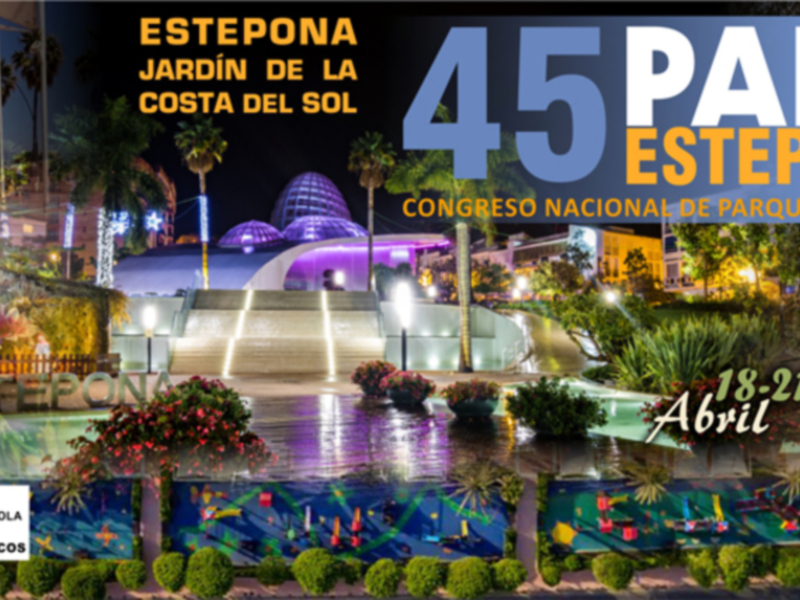 45 Congreso Nacional de Parques y Jardines Públicos 2018, Estepona, Málaga.