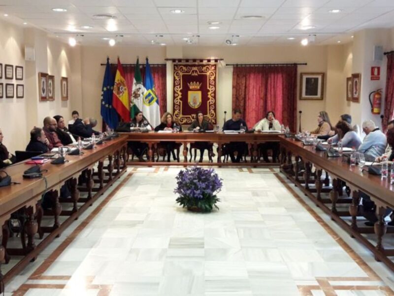 El pleno acuerda solicitar la declaración de zona catastrófica para el litoral de Chipiona a causa de la borrasca Enma