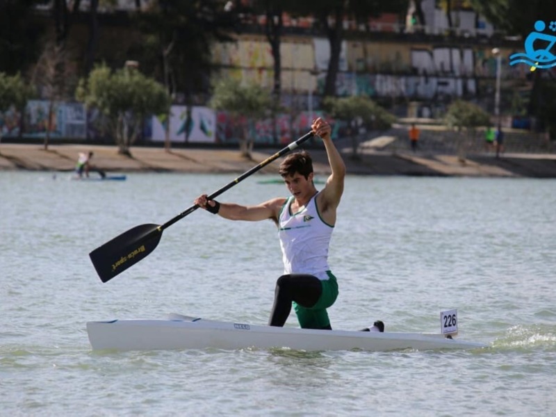 El Club Náutico Sevilla, campeón de Andalucía de invierno de piragüismo