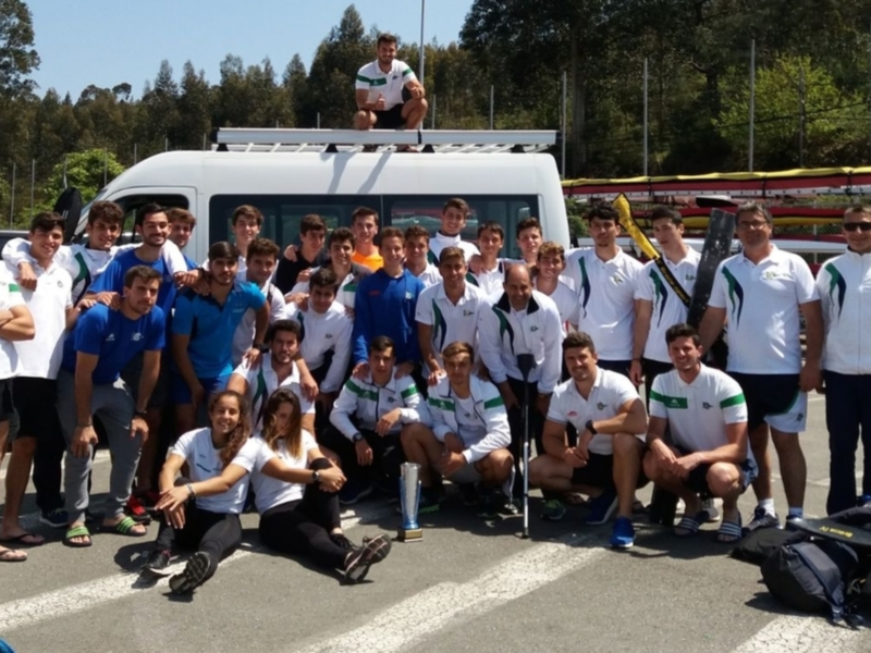 Subtítulo para el Club Náutico en la Copa de España de sprint olímpico de piragüismo