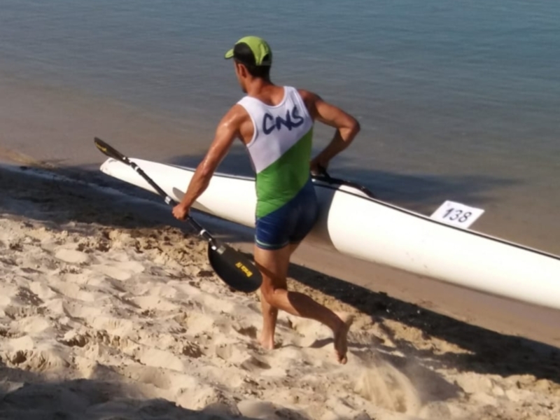 El Campeonato de Andalucía de medio maratón de piragüismo, para el Náutico Sevilla