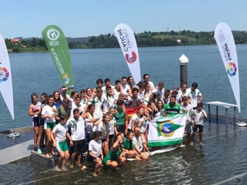 El Náutico Sevilla, campeón de España de Jóvenes Promesas de piragüismo