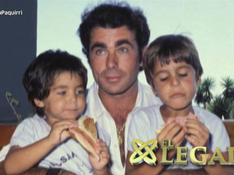 Francisco, Cayetano y Kiko Rivera, en "El Legado de..." Paquirri