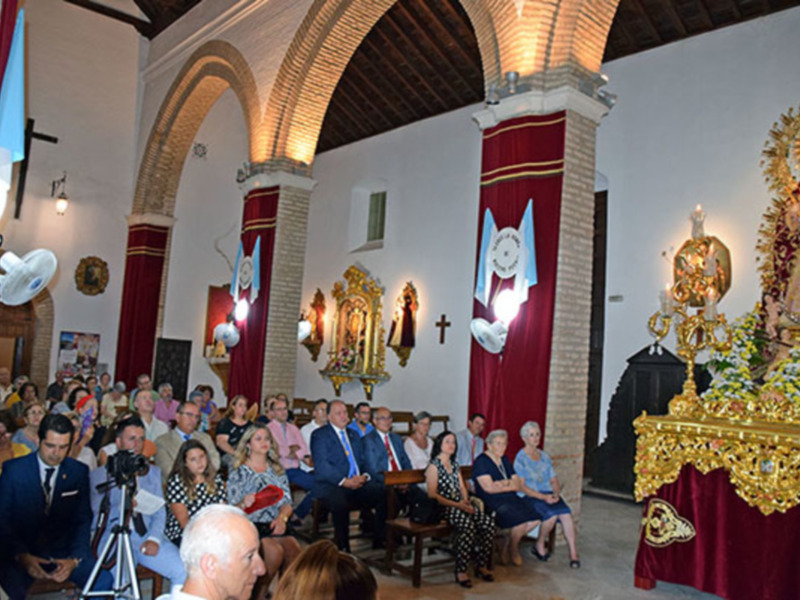 Pregón emotivo a la Virgen del Valle de la localidad de Hinojos.