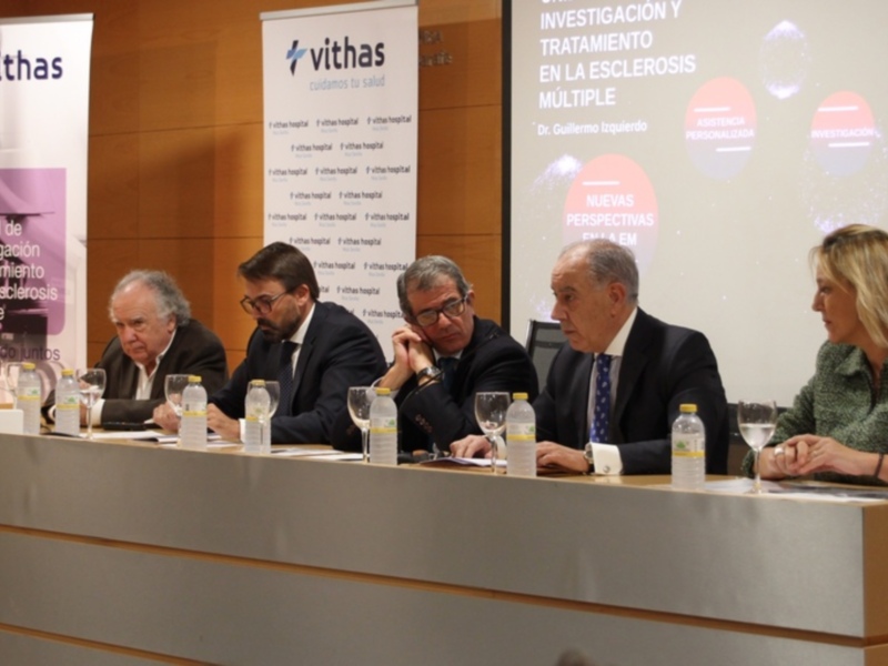 Vithas abre varias líneas de investigación sobre la Esclerosis Múltiple