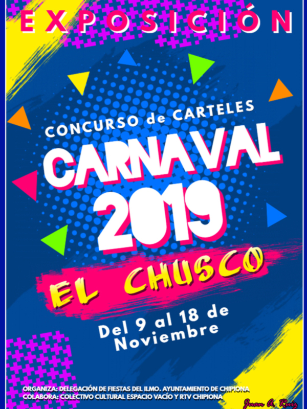 Abierta al público en el Chusco la exposición de los carteles de Carnaval cuya obra ganadora se conocerá el próximo viernes