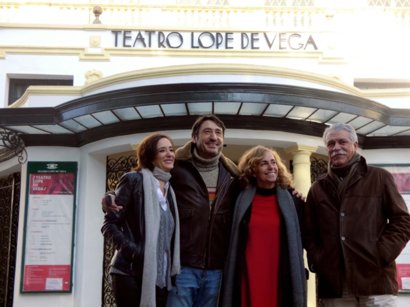 Carmelo Gómez y Ana Torrent llevan “Todas las noches de un día” al Teatro Lope de Vega