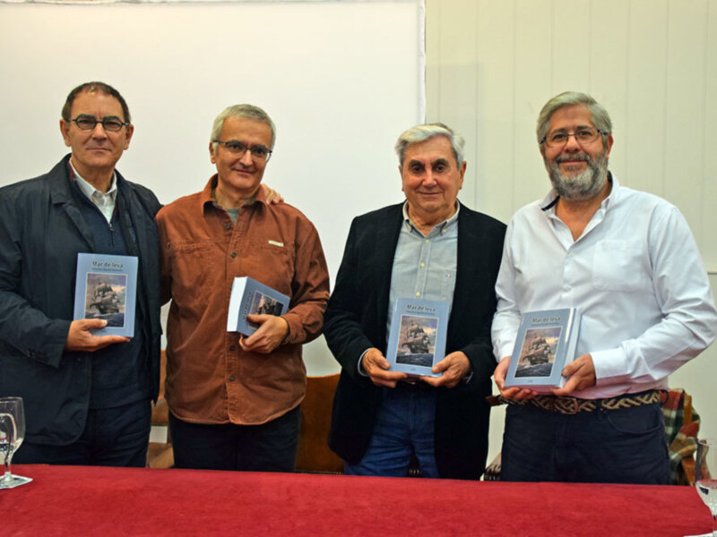 Presentación del libro de Francisco Aguilar Arreciado “Mar de Leva” en el Círculo Mercantil de Sevilla.