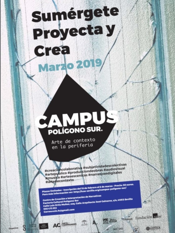Abierta en Factoría Cultural la convocatoria del 'Campus Polígono Sur, Arte de contexto en la periferia'