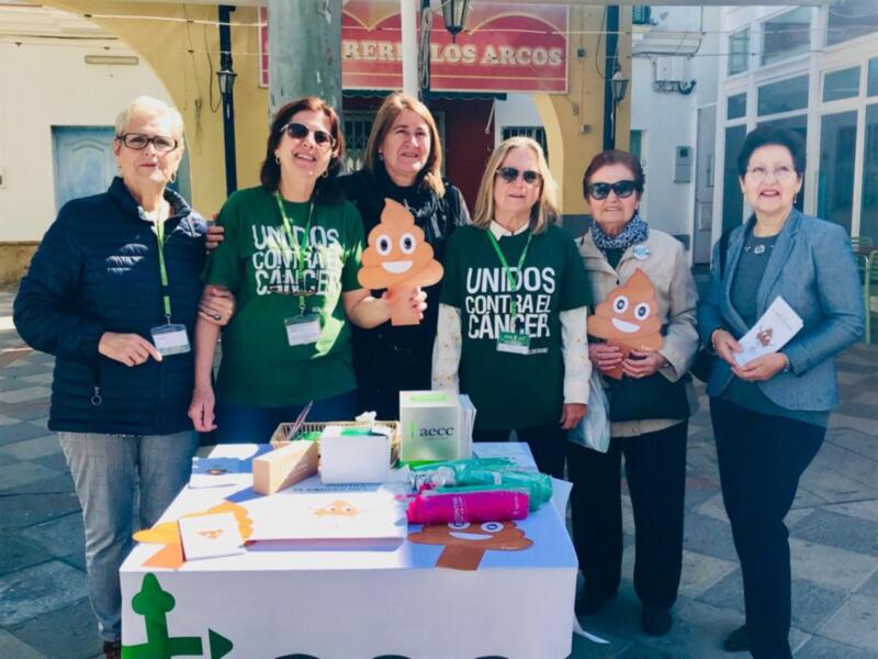 La importancia del cribado y la prevención para combatir el cáncer de colon mensaje clave de la campaña informativa en Chipiona