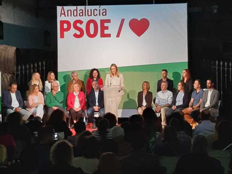 Irene García y Grande Marlasca arropan la candidatura del PSOE que encabeza María Naval para las próximas elecciones municipales