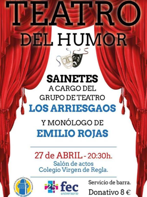Alzheimer vuelve a proponer una divertida noche de teatro solidario para este sábado 27 de abril