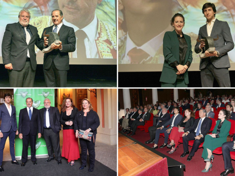 Roca Rey y Paco Ojeda reciben los Premios Carrusel Taurino de Canal Sur