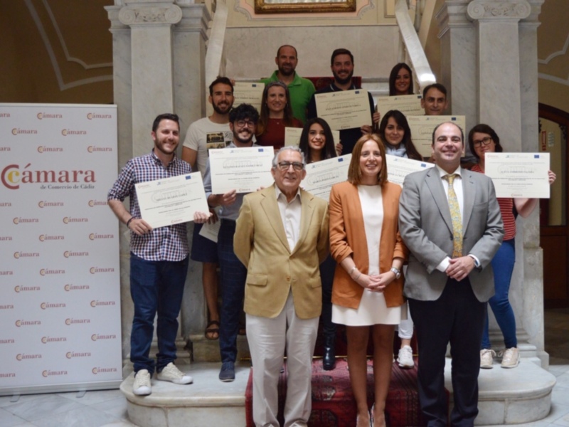 Nuevos emprendedores digitales y creativos finalizan su formación empresarial en Cádiz