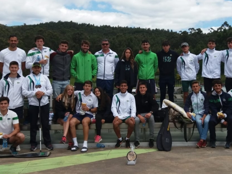 El Club Náutico Sevilla, subcampeón de la II Copa de España de sprint olímpico de piragüismo