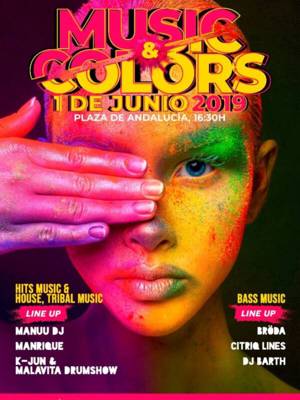 Chipiona se viste de color mañana sábado con el gran festival Music & Color Sessión