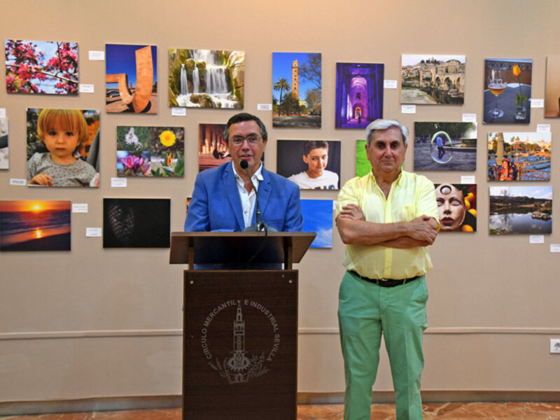 La exposición del taller de fotografía pone el punto y final a la actividad cultural en el Círculo Mercantil