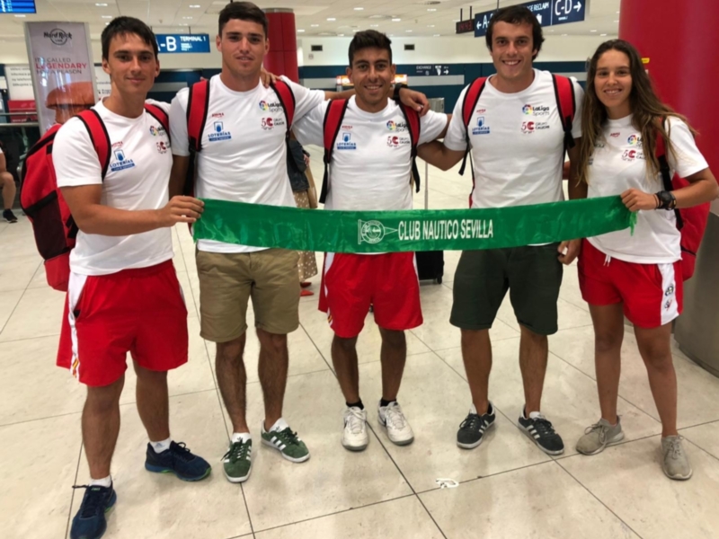 El Náutico Sevilla, en el Campeonato de Europa sub23 y júnior de piragüismo