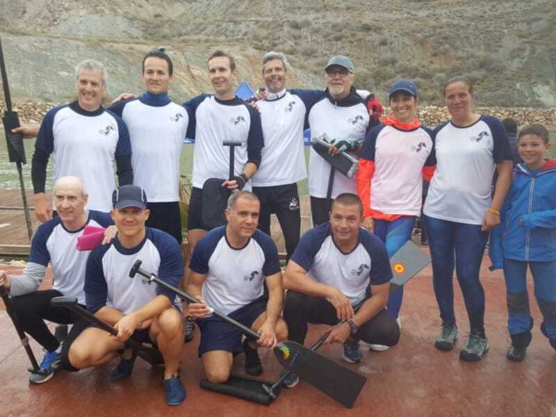 El Club Piragüismo Triana, estandarte nacional en el Europeo de dragon boat