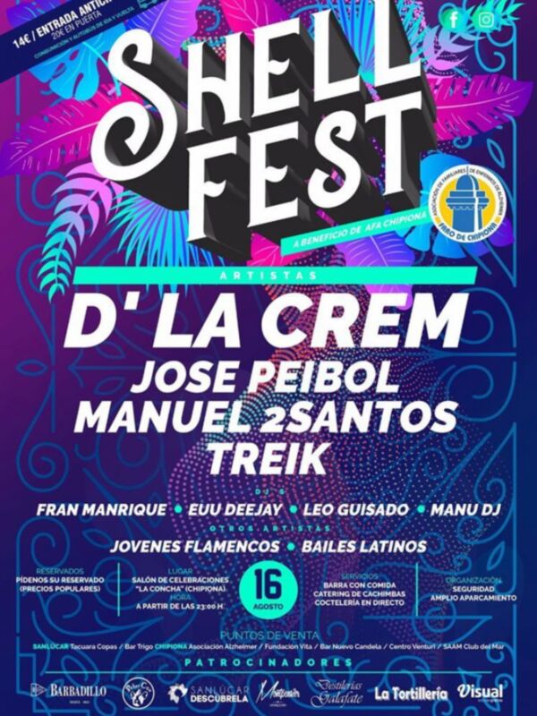 El concierto Shell Fest destinará parte de sus beneficios a la Asociación de Familiares de Enfermos de Alzheimer