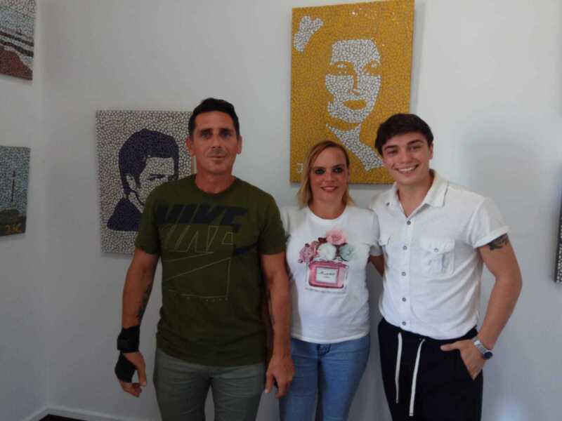 ‘Arteterapia’, las creaciones en familia de Jaime Rodríguez, Cristina Hall y Diego Hall se muestras en el Castillo