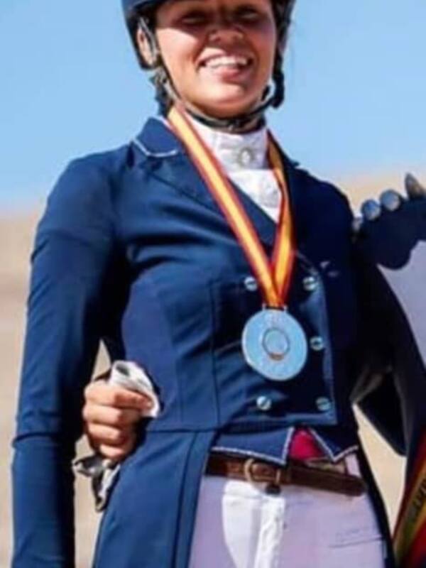 Lucía López subcampeona de España de Doma Clásica en la categoría U25