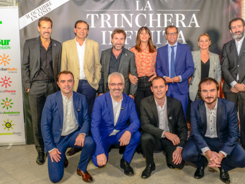 Preestrenada en Sevilla la película participada por Canal Sur "La trinchera infinita"
