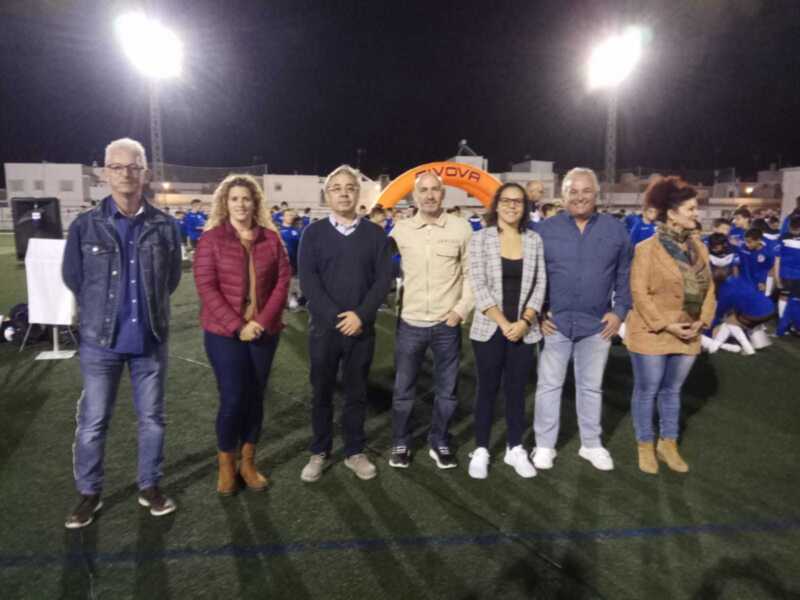 El Chipiona inaugura oficialmente una temporada con cuatro equipos más y una cifra récord de jugadores