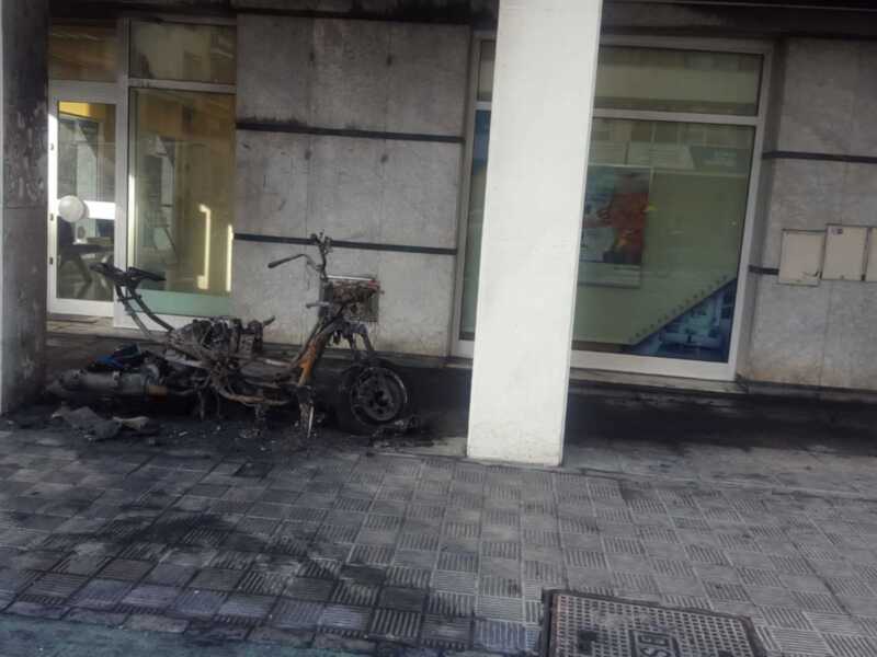 Vandalismo en el barrio de Los Remedios de Sevilla.