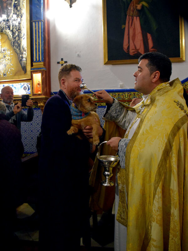 Fiesta de San Antonio Abad y bendición de mascota de compañía.