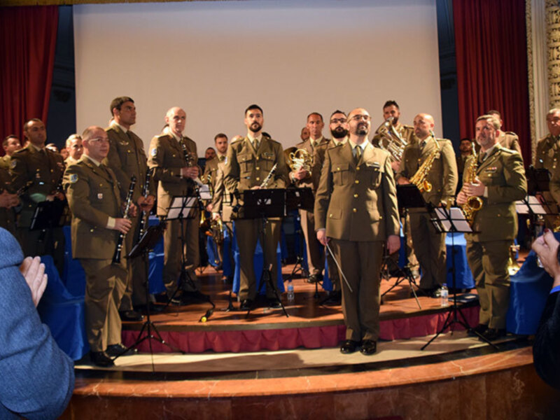 La Unidad de Música del Cuartel General de la Fuerza Terrestre recoge la tradición de la Música  de Infantería Soria 9