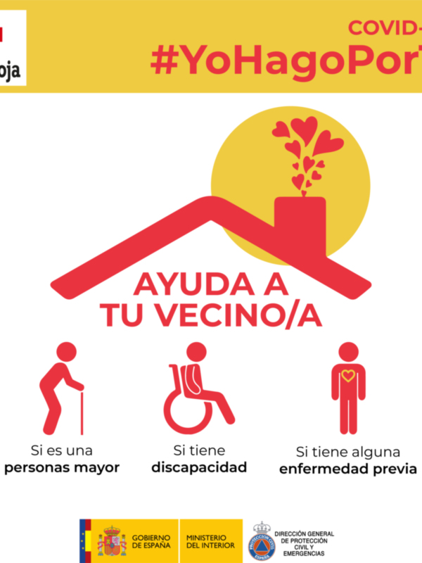 #YoHagoPorTi, una campaña con 10 conductas para ayudar a vecinos y vecinas mayores o con discapacidad