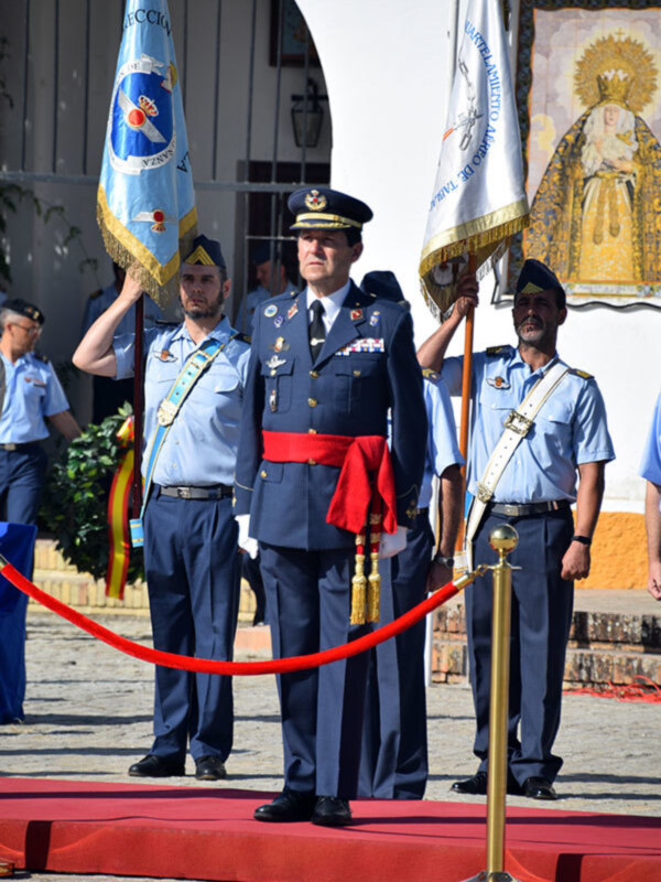 El acto ha estado presidido por el General Director de Enseñanza del Ejército del Aire, General de División Enrique Jesús Biosca Vázquez, 