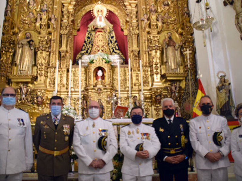  El Día de Carmen se celebró también la Patrona de la Armada y la Gente del Mar.