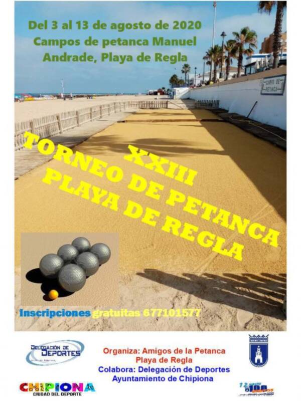 El histórico Torneo de petanca Playa de Regla arranca el lunes con las imprescindibles medidas preventivas 