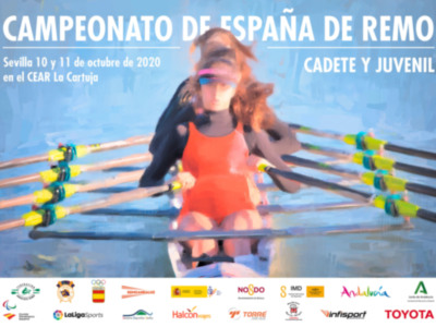 El Campeonato de España de remo juvenil y cadete, en La Cartuja 
